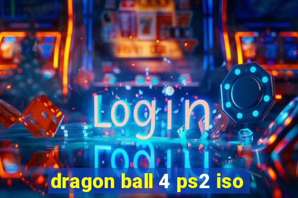 dragon ball 4 ps2 iso